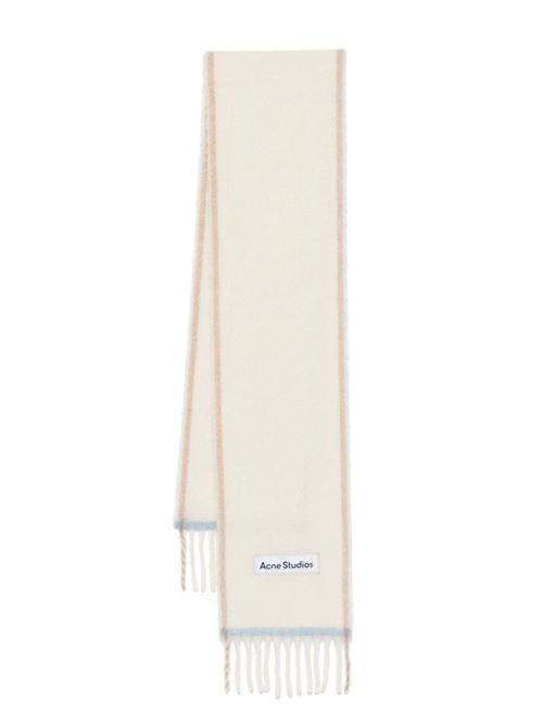 Scarf with fringes ACNE STUDIOS | CA0290SCAR000328100